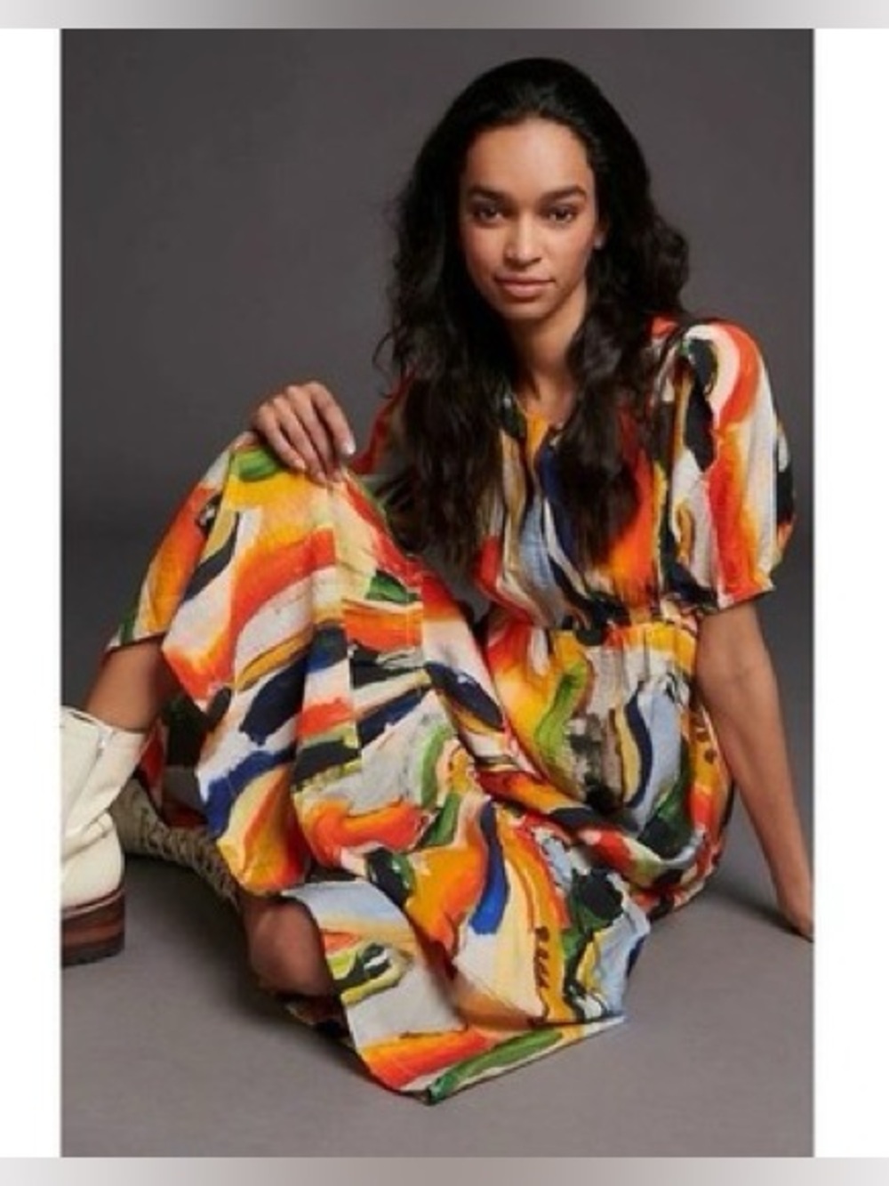 Maeve Suzannah maxi dress size XS